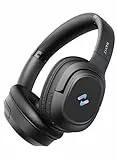 Havit Kopfhörer mit aktiver Geräuschunterdrückung, kabellose Over-Ear-Bluetooth-Kopfhörer mit 60 ms Spielmodus mit geringer Latenz, 50 Stunden Spielzeit, faltbare Overhead-Kopfhörer mit tiefem Bass, B