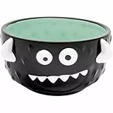 Sheepworld H:PPY life Schale Monster mit Spruch Stärke | figürliche Schale, Snackschale, Durchmesser 13,1 cm, Höhe 7,5 cm | lustiges Geschenk, witzige Tischdeko, Halloween, Kindergeburtstag | 74163