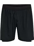 Newline Herren Mens Core 2-in-1 Shorts, Schwarz, M EU