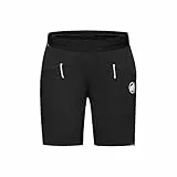 Mammut Aenergy Light SO Shorts Women | Kurze Wanderhose für Damen, Outdoor Trekkinghose, Leichte Hose für Sport, Wandershorts für Sommer, Funktionshose mit Taschen, Atmungsaktiv | Schwarz, 40