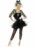 Smiffys 80s Wild Child Costume, Black Halloween und Karneval