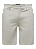 Only & Sons Male Chino Shorts ONSMARK Mittlere Taille Normal geschnitten Shorts