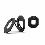 URBAN ARMOR GEAR Monarch Mag2 Dual Magnetring / Halterung mit Ständer (360° drehbar, Aufstellung im Hoch- und Querformat, starke Doppelmagneten) schwarz