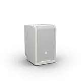 LD Systems ANNY 8 Tragbarer Bluetooth PA-Lautsprecher mit Akku und Mixer, Pure White
