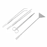 Supvox 1 Set Wasserpflanzen Werkzeugset Werkzeugsätze Pinzetten Zangen Werkzeuge Aquarium Utensilien Aquascaping Werkzeugset Aquarium Zubehör Set Ausrüstung