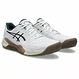 ASICS Herren Gel-Challenger 14 Sneaker, Weiss/SÄCHSISCHES GRÜN, 44 EU