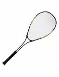 JELEX Power One Squashschläger aus leichtem Aluminium, robust und bruchsicher, mit ergonomischem Griff. Bespannung-Bild: 14 × 19, Gewicht: 220 g. Für Damen und Herren in Dunkelrot und Navy (Navy)