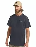 Jack Wolfskin Herren Essential M T-Shirt, Dark Navy/Grey, M EU