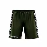Givova Herren Poly Band Shorts, Militär-grün, M