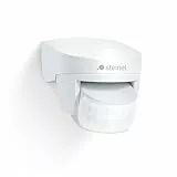 Steinel Bewegungsmelder IS 140-2 weiß, 140° Bewegungsensor, max. 14 m Reichweite, Innen und Außen, IP54