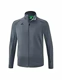 Erima Unisex Erwachsene Liga Star Polyester Trainingsjacke (1032323), slate grey/schwarz, L