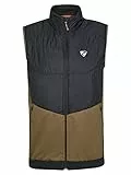 Ziener Herren NAURI Funktions- / Hybrid-Weste, Bergsport | wattiert, winddicht, Primaloft, walnut, 58