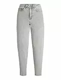JJXX Damen Jxlisbon Mom Hw R4040 DNM Jeanshose, Light Grey Denim, 32W / 32L EU