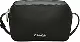 Calvin Klein Damen Umhängetasche Ck Must Camera Bag Klein, Schwarz (Ck Black), Einheitsgröße