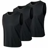 MEETYOO Tank Top Herren, Achselshirts Sport Ärmelloses Shirt Unterhemd Fitness Sleeveless Tshirt für Running Jogging Gym