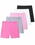 KEREDA Kurze Leggings Mädchen Radlerhose Kinder Kurze Hosen Sommer Shorts Hose 2-10 Jahre 5 Paar 5 Paar Mehrfarbig 7-8 Jahre