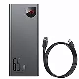 Batterie Externe USB-A/C Baseus Adaman - 20000mAh 65W (Noir)