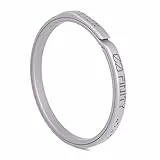 0-FINITY® Titan Schlüsselanhänger Titan, Schlüsselbund, für Karabiner, Autoschlüssel, Organizer, EDC Ausrüstung, Zubehör, Schlüsselanhänger (Grau)