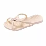 DKLOVIFU Badesandalen Damen, Reise Hausschuhe für Frauen und Männer, Weiche Bequeme Rutschfeste Schnell Trocknende Haus Bad Dusche Schuhe Schwimmen Strand Sandalen