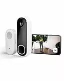 Arlo 2K HD Video Türklingel Mit Kamera & Türgong Kabellos, WLAN Doorbell, Bewegungsmelder, 2-Wege-Audio, Ring Sirene, Haustür Nachtsicht, Smart, Alexa Kompatibel + Arlo Secure Plan Testzeitraum
