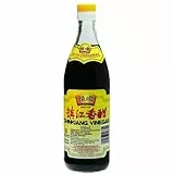 Heng Shun Chinkiang Reisessig 550ml - Dunkler chinesischer Klebreis-Essig | Mild Aromatisch Vielseitig | Für Dumplings, Wok, Saucen, Marinaden | Leicht süß, umami-reich met Kajal Sticker