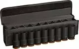 Bosch 9x PRO Impact Steckschlüsseleinsatz-Set (96 x 56 mm, Professional Zubehör Bohrer und Schrauber)