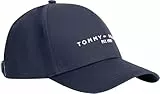 Tommy Hilfiger Herren Cap Established Basecap, Blau (Desert Sky), Einheitsgröße