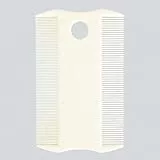 TRIXIE Floh- und Läusekamm aus Kunststoff, 9 cm, für Hunde und Katzen