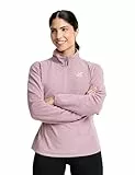 RevolutionRace Hiker Half-Zip Fleece für Damen, Leichter und elastischer Fleece mit halbem Reißverschluss, Dusty Mauve, L