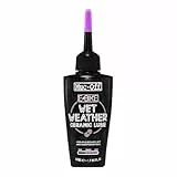 Muc-Off eBike Wet Chain Lube, 50ml - Bike Lube, Bike Chain Oil, Chain Wax for Dry Weather Conditions - Bike Lubricant for Electric Bikes, Black