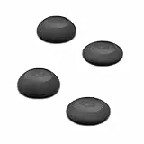 Skull & Co. Convex Thumb Grip Caps Joystick Cap Analog Stick Cap Thumbstick Grip Cover for Steam Deck/Steam Deck OLED and ROG Ally/ROG Ally X - Black, 2 Pairs (4pcs)