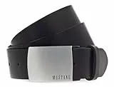 MUSTANG Classic Belt W100 Black - kürzbar