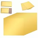GUTERTOP 140g Gold Folie 20 x 20 cm, Goldfolie zum Basteln, Blattgold für DIY Dekoration und Aufbewahrung Von Handgefertigte