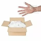 HeroTouch, 10.000 Stück Einweg Handschuhe (5.000 Paar) 10 µm dick, Größe L, 24,5 x 26,5 cm für den täglichen Hausgebrauch, Friseursalons, in der Küche