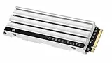 Corsair MP600 Elite 2TB M.2 PCIe Gen4 x4 NVMe SSD - Optimiert für PS5 - Inklusive Kühlkörper - M.2 2280 - Bis zu 7.000MB/Sek. Sequentielles Lesen - High-Density 3D TLC NAND - Weiß