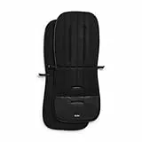 Elodie Details Universelle Kinderwagen Sitzauflage Wendbar Gepolstert und Waschbar Einlage Kinderwagen CosyCushion Buggy Auflage - Aviator Black