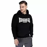 Lonsdale London Wolterton Männer Kapuzenpullover schwarz XL 60% Baumwolle, 40% Polyester Streetwear
