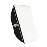 Walimex pro Softbox 60x90cm, um 360° drehbar, inkl Front- und Zwischendiffusor, Transporttasche, Bowens Adapter, ideal für Produkt- und Peoplefotografie