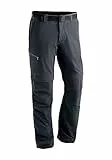 Maier Sports Tajo 2, Herren Wanderhose, Wasserabweisende Outdoorhose für Trekking und Hiking, Praktische Zipp-off-Funktion, PFC-frei, mSTRETCH pro 4 & Dryprotec, Schwarz, 52 (W34/L32)