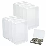 wangjiangda 8 Stück Spielkarten Boxen 105 x 76 x 25 mm Sammel KartenhüLle Aufbewahrungsboxen, leere Aufbewahrungshüllen mit Deckel von Sammelkarten, Sammelkarten, Reiseetui