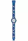 Hip Hop HWU0880 - Armbanduhr Unisex, Silikonarmband Farbe Blau