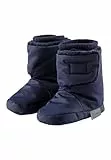 Sterntaler Babyschuh wasserabweisend aus Funktionsmaterial, Unisex - mit rutschfester Sohle und Klettverschluss - gefüttert mit Teddyflausch und aus langlebigem Material, marine, 18