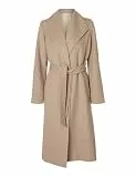 SELECTED FEMME Female Langer Mantel Wollmix