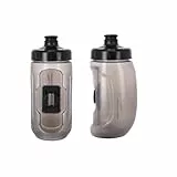 XLC Fahrrad Trinkflasche Fidlock Set für Standardrahmen WB-K06 mit Fidlock Adapter und Adapter für Standardrahmen, 450ml