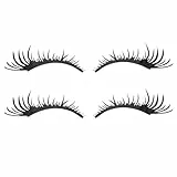 BESPORTBLE 2 Paare Augenbrauen Scheinwerfer Aufkleber Schwarz Wimpern Autoaufkleber Dekoration Karosserie Sticker Abnehmbar
