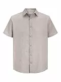 Jjesummer Linen Blend Shirt S/S Sn