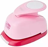 efco 1791010 Stanzer M, Kreis 1 Zoll Motivstanzer, Kern: Metall, Pink, 7,5 x 5 x 5 cm