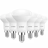 LVWIT E14 LED Lampe Warmweiß 7.2W, 806 lm Reflektorlampe 2700K, E14 LED Reflektor R50 Strahler ersetzt 60W Glühbrine, 6er Pack