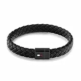 Tommy Hilfiger Jewelry Armband für Herren aus Leder - Erhältlich aus Schwarz oder Braun