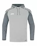 JAKO Herren Kapuzensweatshirt Performance, Soft Grey/Steingrau, XL